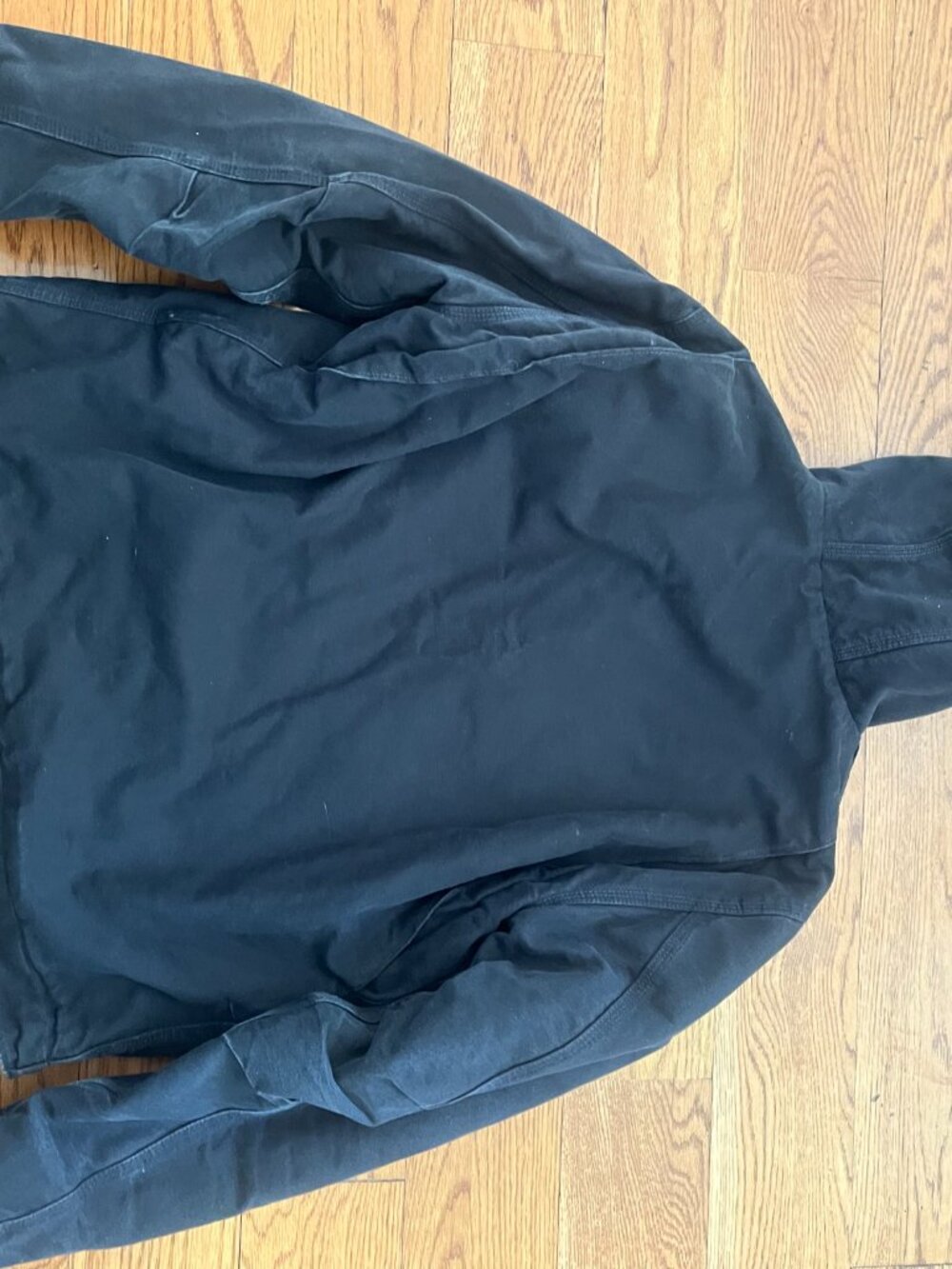 Carhartt Men's L Washed Duck Jacket Sherpa lined model 0J4392-M - Picture 5 of 10